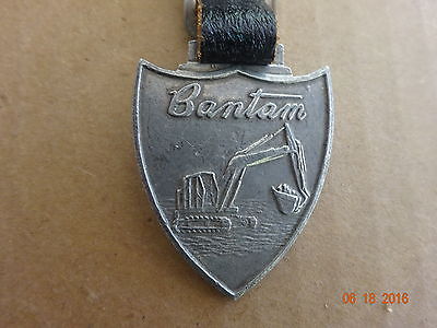 Vintage Shield Bantan Equipment Double Sided  Watch Fob