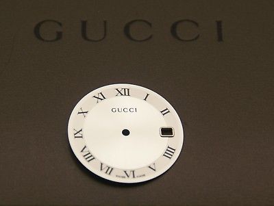 New Gucci Replacement Dial  - 5500 M - Silver