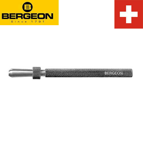Bergeon 30432 Pin Vise with Sliding Ring Swiss Made
