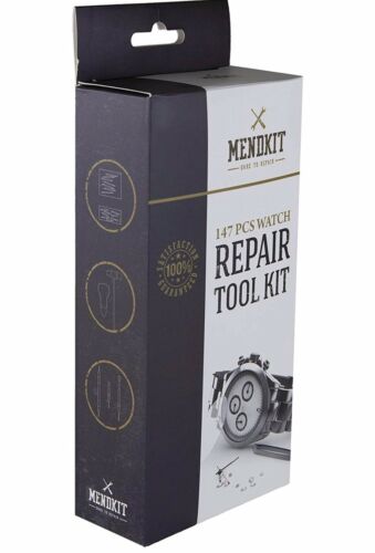 MENDKIT Dare to Repair 147 PCS Watch Opener Repair Tool Kit Professional Tools