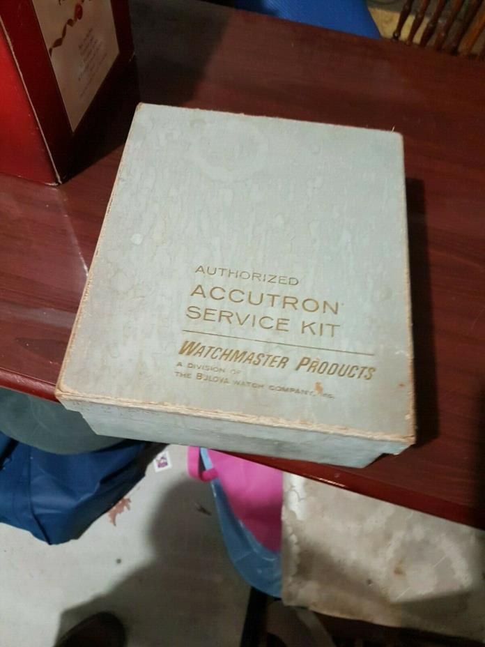 Vintage Accutron Service Kit in Original box