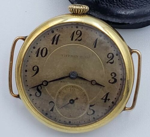 Rare 1912 Tiffany & Co 18K Wire Lug Watch Longines 10.85N Running