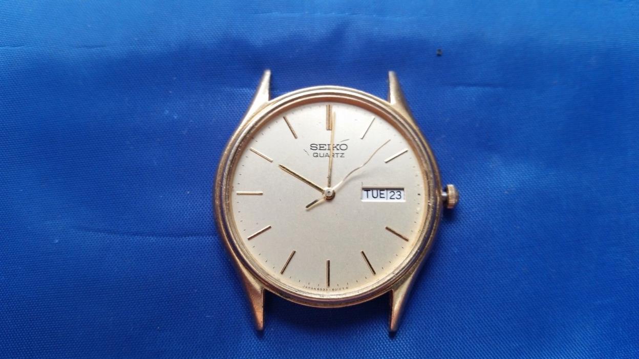 Seiko 6533-8019 Men's Watch for parts