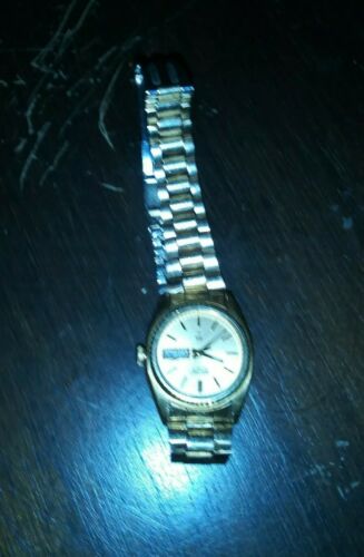 Vintage Women's Watch Seiko Quartz 2623 0059 Gold Tone untested
