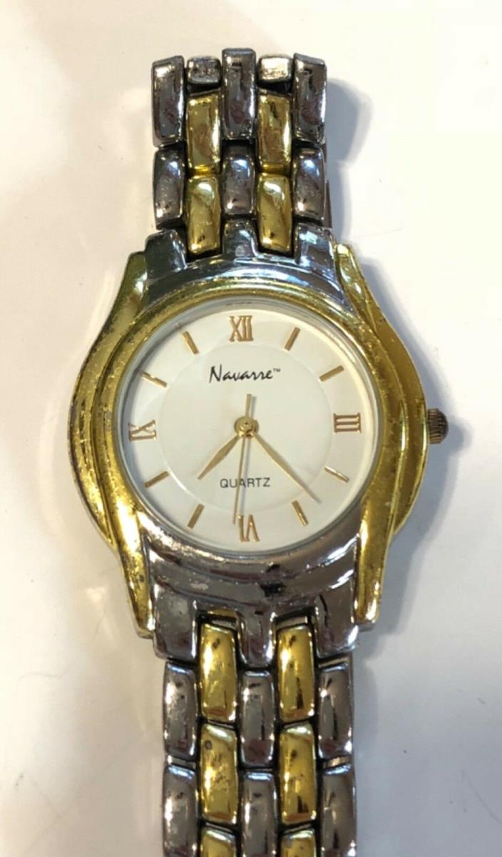 Men's Nice ST & GT Navarre Quartz  Watch for Parts or Repair