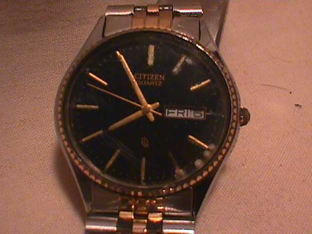 Citizens Quarts TGP 5500 Stainless Steel Watch 20500186 GN-4W-S