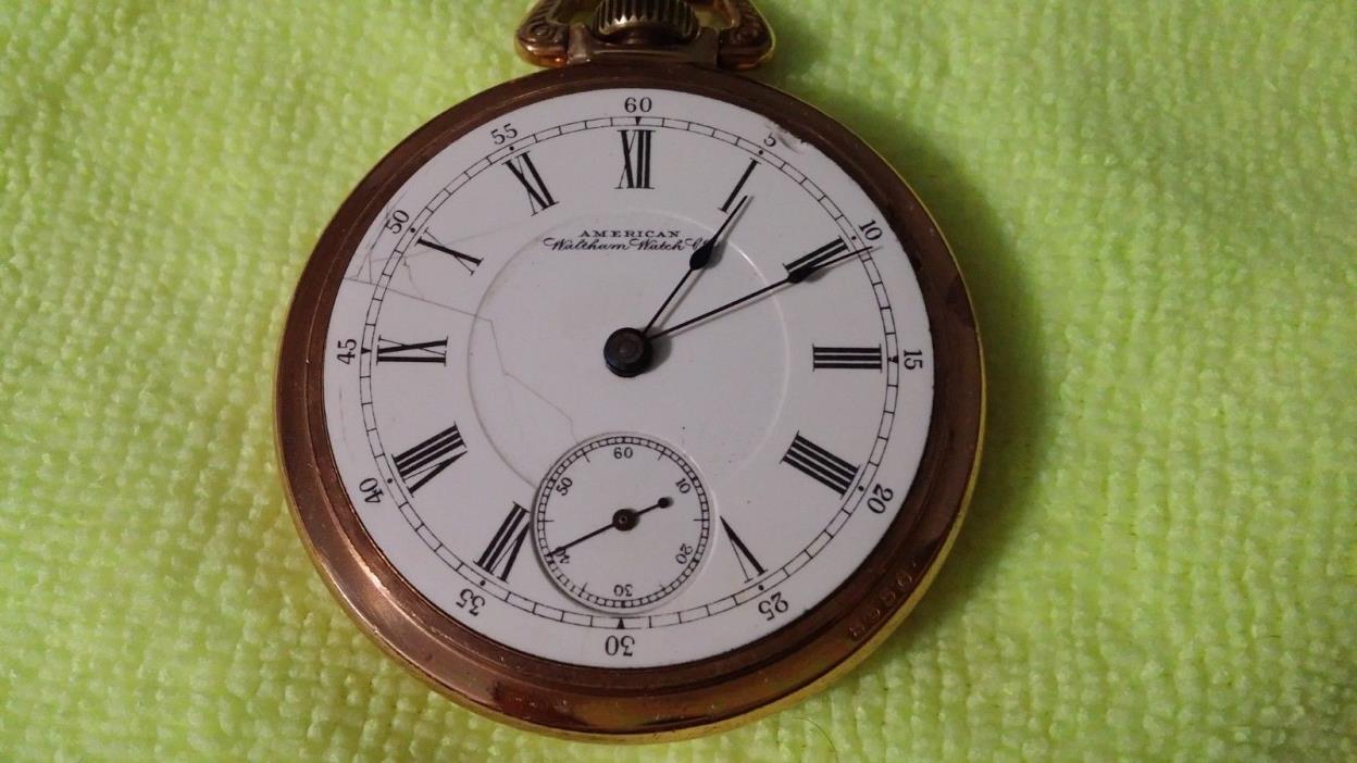 18s Waltham 15 jewel Pocket Watch