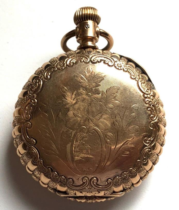 FAHYS MONTAWK GOLD FILLED 73.3 GRAM POCKET WATCH CASE -SEE OTHER WATCHES
