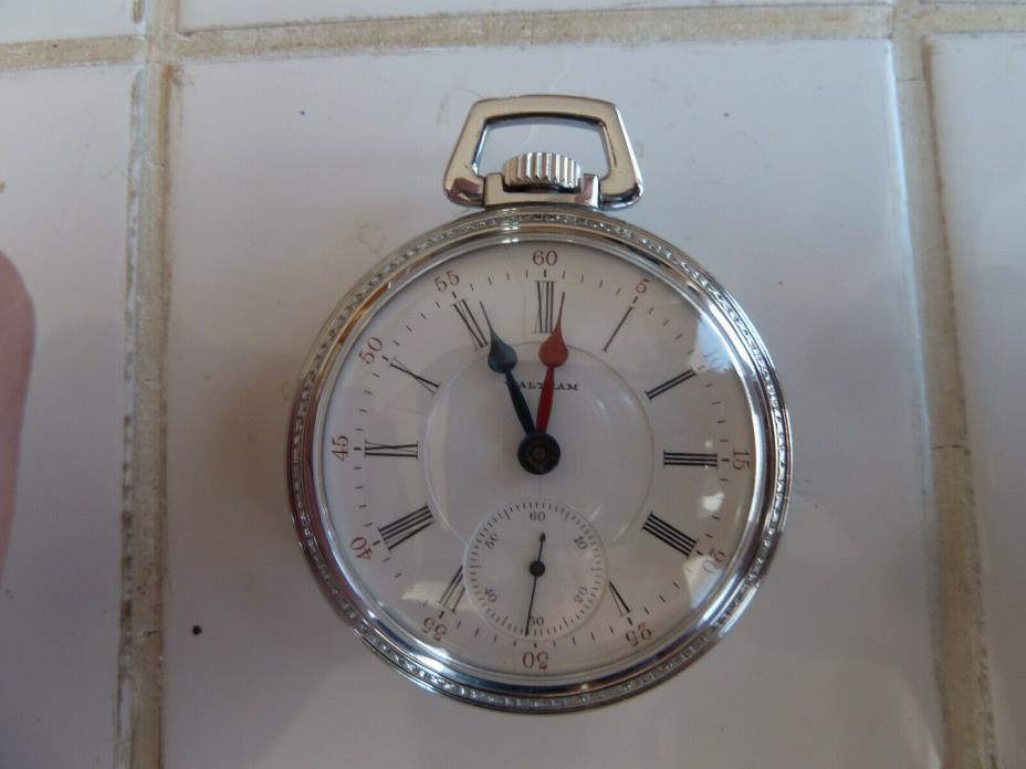 Waltham 18S 17J model 1892 Grade A.T & CO dual time Salesman pocket watch!!!