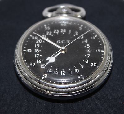 Hamilton GCT Navigation Master Pocket Watch - Grade 4992B, 16s, 22 Jewels