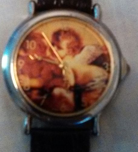 Adorable Vintage Cupid Watch WORKS GREAT!!