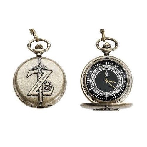 NEW Nintendo Accutime Legend of Zelda Breath of the Wild Pocket Watch ZBW3000EBC