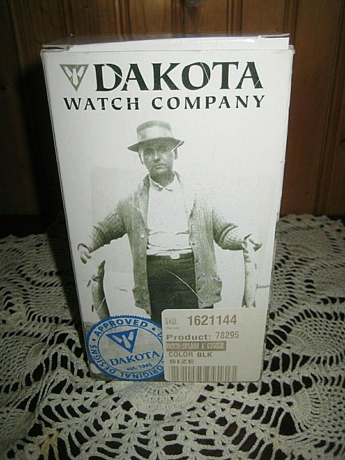Dakota Watch With H2O Floating Box Water Resistant New in Box