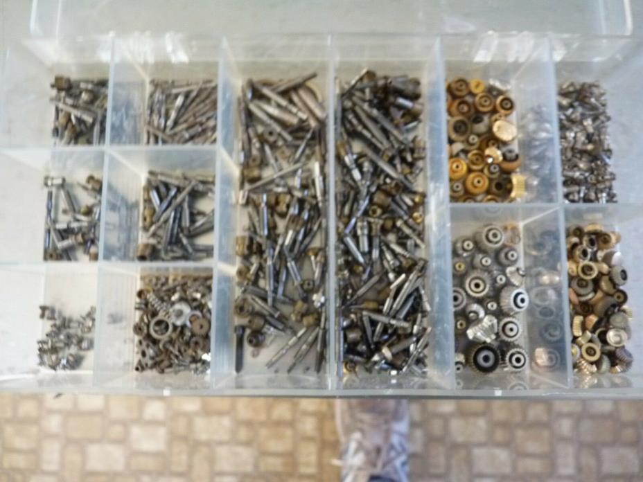 Antique Watchmakers Pocket Watch Stems Crowns Large Group