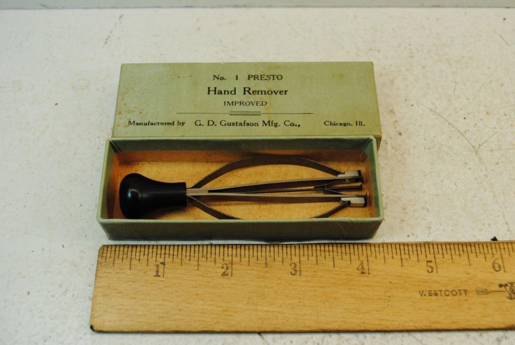 No.1 Presto Hand Remover G.D. Gustafson Mfg. Co.