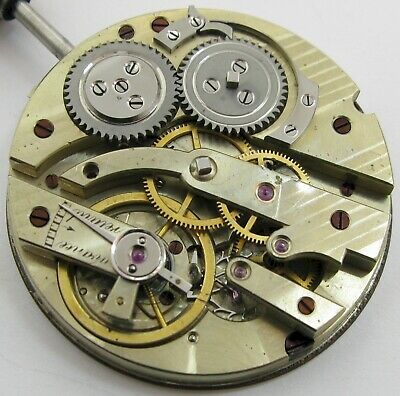 pocket watch movement for parts 15 jewels, for parts .. wolf tooth high grade...