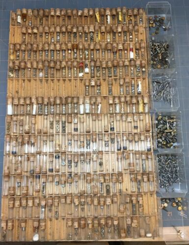 Very Large Lot of Pocket Watch And Watch Crowns & Stems, Ready To Use Condition