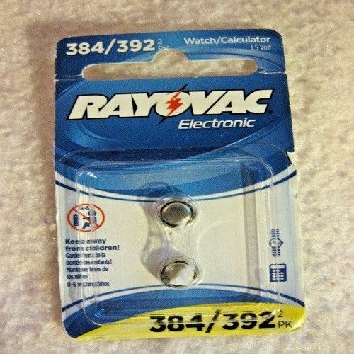 Rayovac Electronic 384 / 392 Watch Calculator 1.5 Volt Batteries