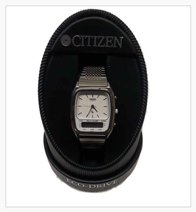 Vintage Citizen GN-4W-U Multi Alarm Quartz Watch (New!)