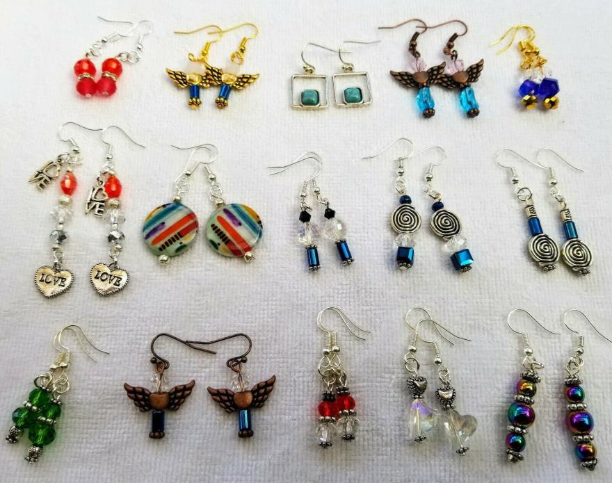 50 Pairs BRAND NEW Earrings Wholesale for Resale Or Gifts FREE shipping USA