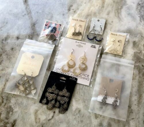 11 Pairs Of Earrings Mix Lot