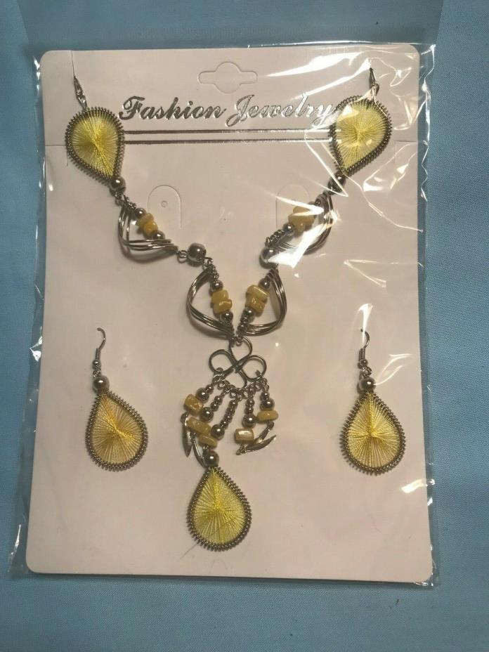 20 Assorted Peruvian Alpaca Silver String Necklaces & Earring Sets ( Lot #19 )