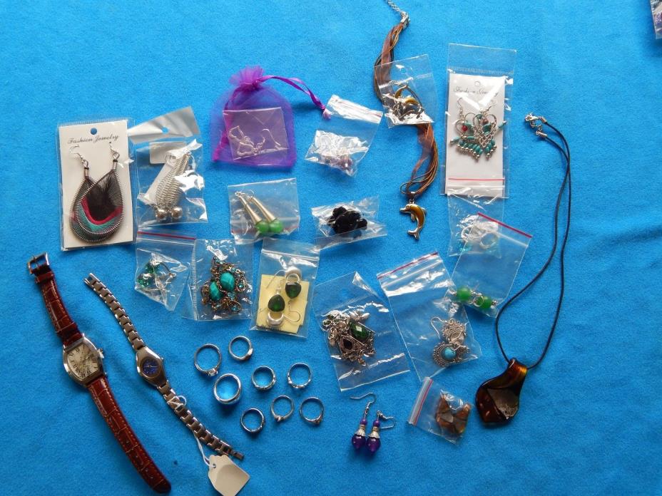 NM Collections- Lot of different New and Used Women's Jewelry.  L#15