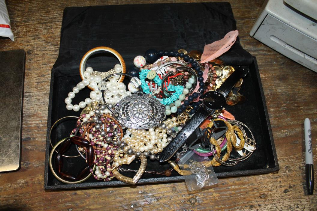 Mixed Lot Vintage & Modern Costume Jewelry Free US Shipping New & Old & Part #2