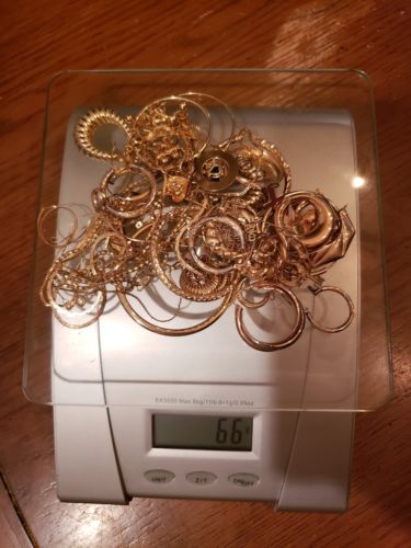 14k gold lot ... 66grams... scrap/not