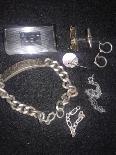 925 sterling silver lot 54grams.