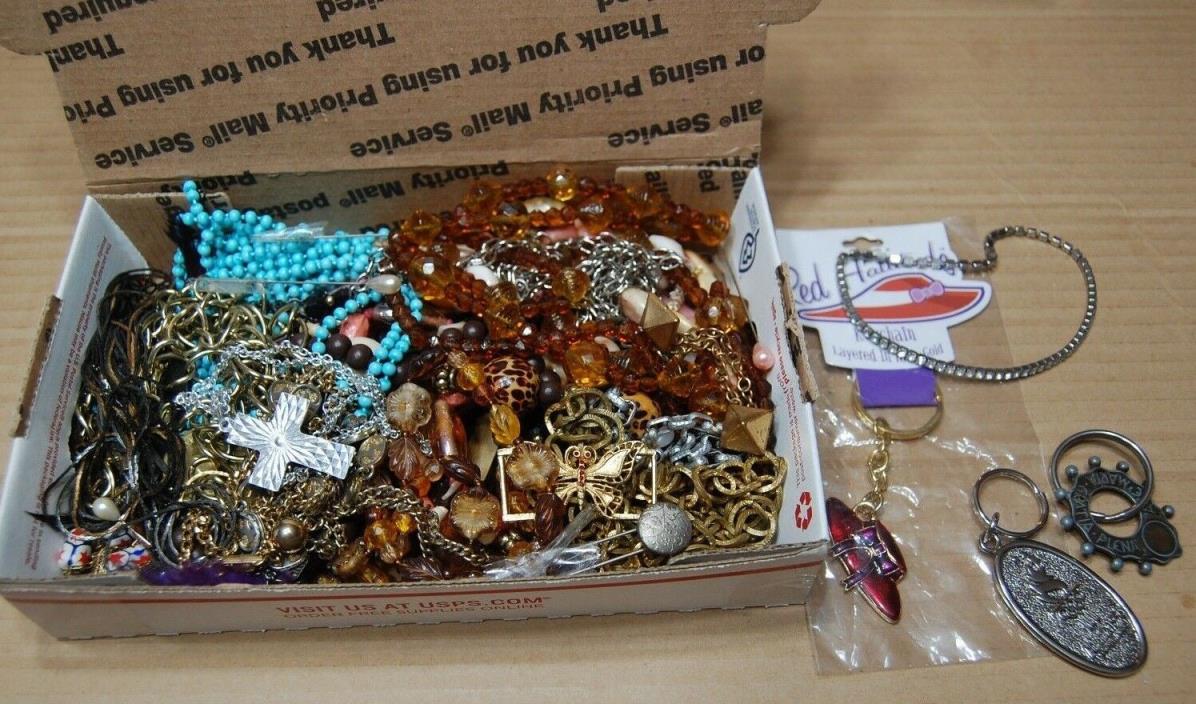 Modern Jewelry Lot 1lbs Key chain Necklaces Bracelets Combined Shipping Wearable