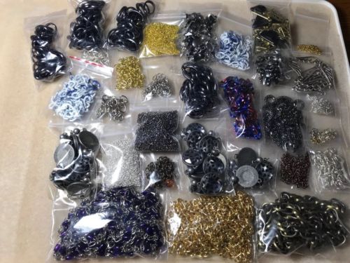 Jewelry Making Chain Lot, Craft Chain, Huge Lot! 30 Packages Of Chain!