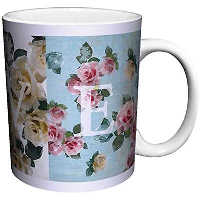 Valentines Day Love Floral Flowers Roses Romance Decorative Ceramic Gift Coffee