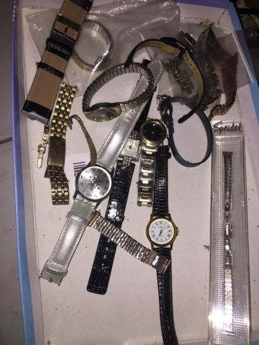 Lot Of Womans Watches And Bands