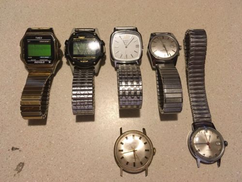 Lot Of Vintage Timex Watches
