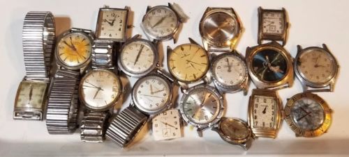 Lot of Mechanical Wristwatches