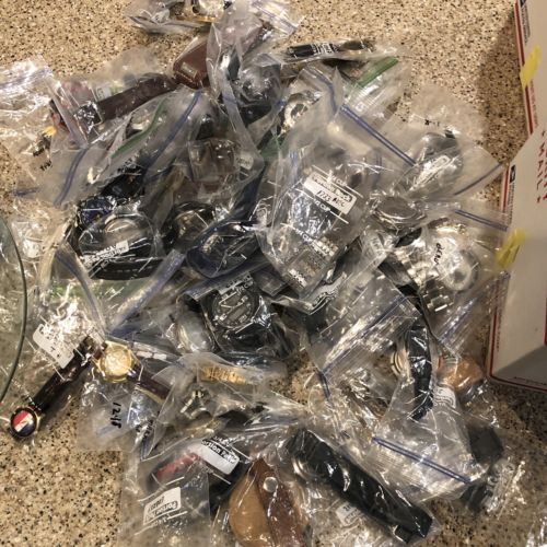 Watch Lot Of Running Watches #2 - 57 Quartz Watches New Batteries For Resale