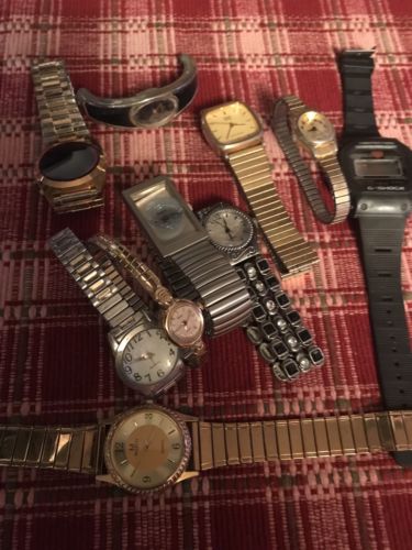 Watches Lot Of 10 As is Used