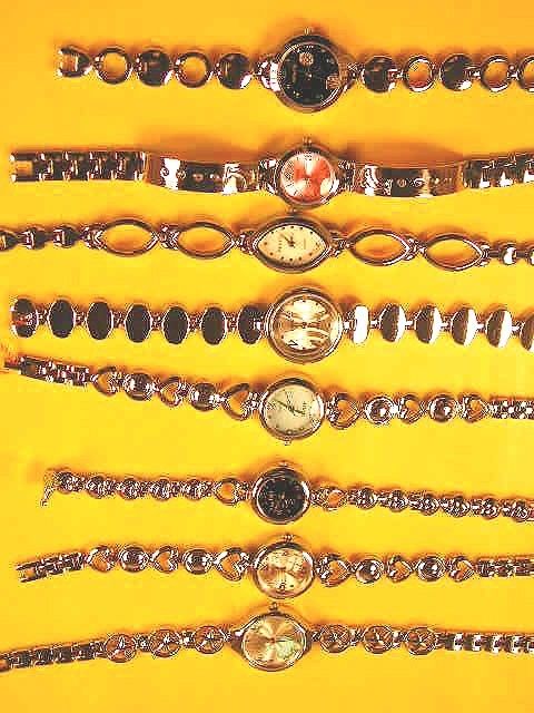10 Pcs Lots Lady chain watches wholesale bracelet watch assorted sale on mixed
