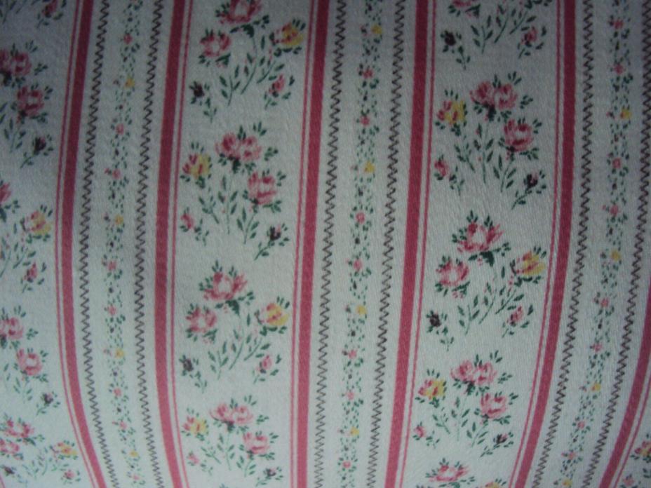 Vintage Cotton Curtain Fabric 32