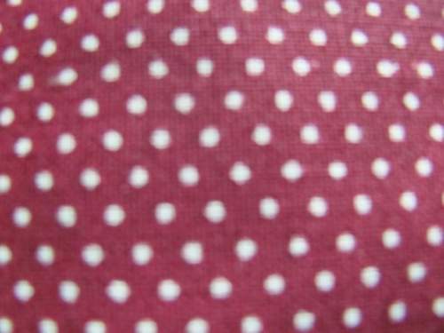 FAT QUARTER Pin Dot Bugundy 100% Cotton Quilt Fabric #741