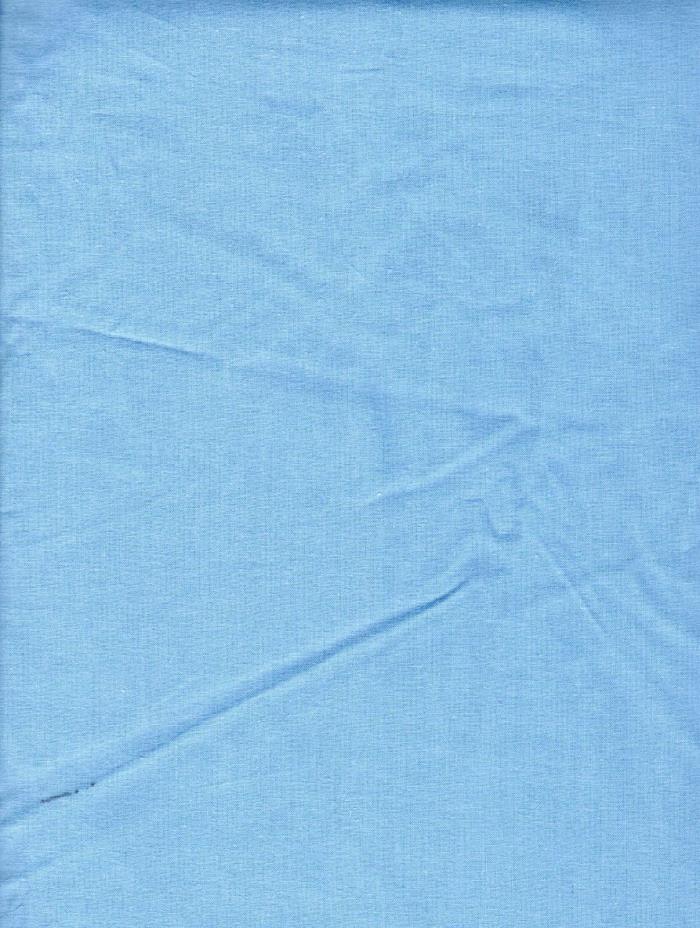 Fabric Light Blue Cotton 5 1/4 Yards 44