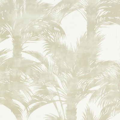 SCALAMANDRE EXOTIC TROPICAL CHIC LINEN PRINT  HOME DECOR FABRIC 5 YARDS SAND
