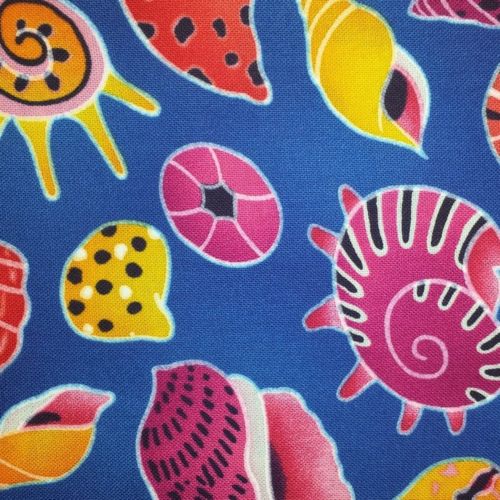 Clowning Around EZK 6908-11 Royal Cotton Fabric by R Kaufman