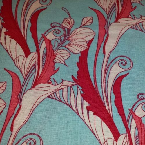 La Femme Cotton Fabric by R Kaufman AEY 12600-70 Aqua