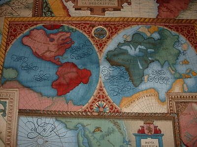 Portfolio Kravet Old World Maps Drapery Upholstery.Fabric