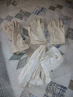 vintage gloves set of 4