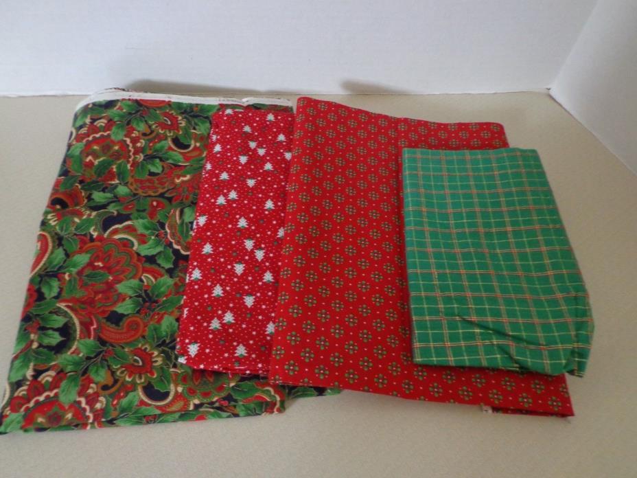 Cotton Fabrics - Christmas Designs