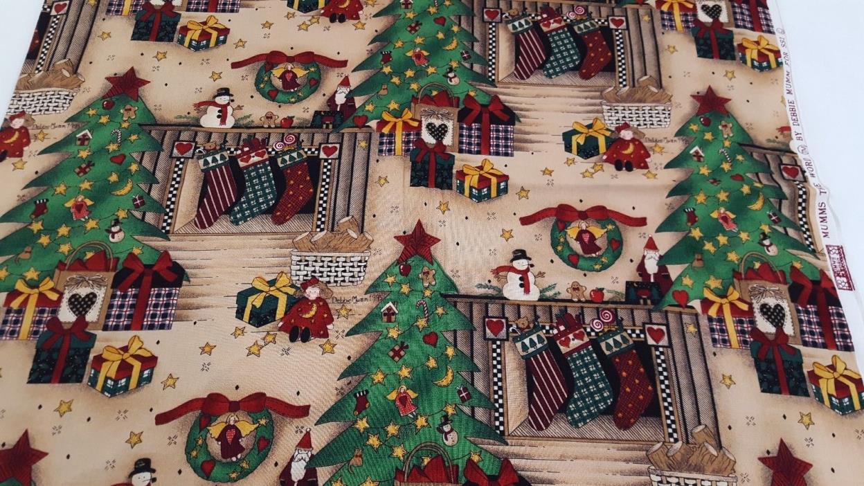 Debbie Mumm Christmas Mumms the Word  Cotton Quilting Fabric