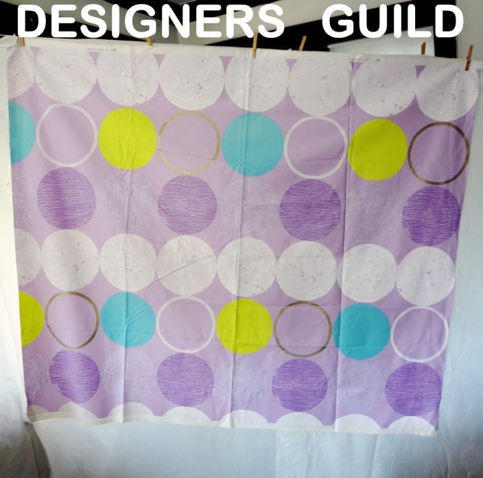 1.8 yards DESIGNERS GUILD Cotton Fabric Printed in ENGLAND 66